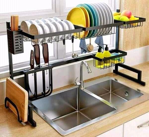 Over The Sink Dish Drying Rack,