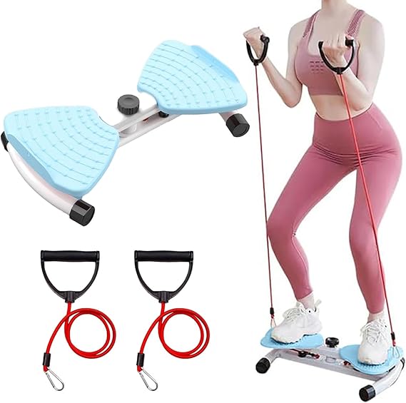 Twist Board Aerobic Waist Twister with Loop Resistance