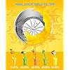 Total Chef Juicin' Juicer Wide Mouth Centrifugal Juice Extractor, 3" Wide Feed Chute, 700W, 2 Speeds, Surgical Steel Blade, Easy to Clean, Juicing Machine for Fruits, Vegetables, Greens, Almond Milk