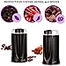 Electric Coffee Grinder, One Touch Push-Button Control for Coffee Spice Herbs Nuts Cereals Grain, Stainless Steel Blades Grinder
