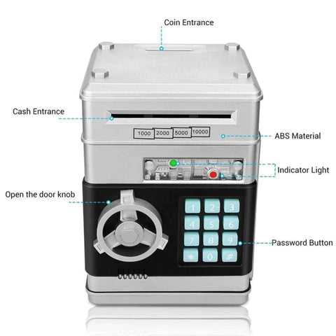 ATM Designed Piggy Bank🏦 Savings Box for Kids
