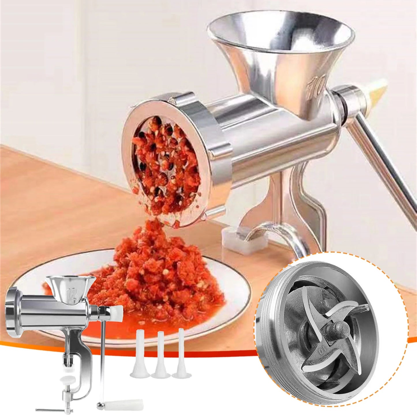 KITCHEN ITALIAN CAST IRON MINCER