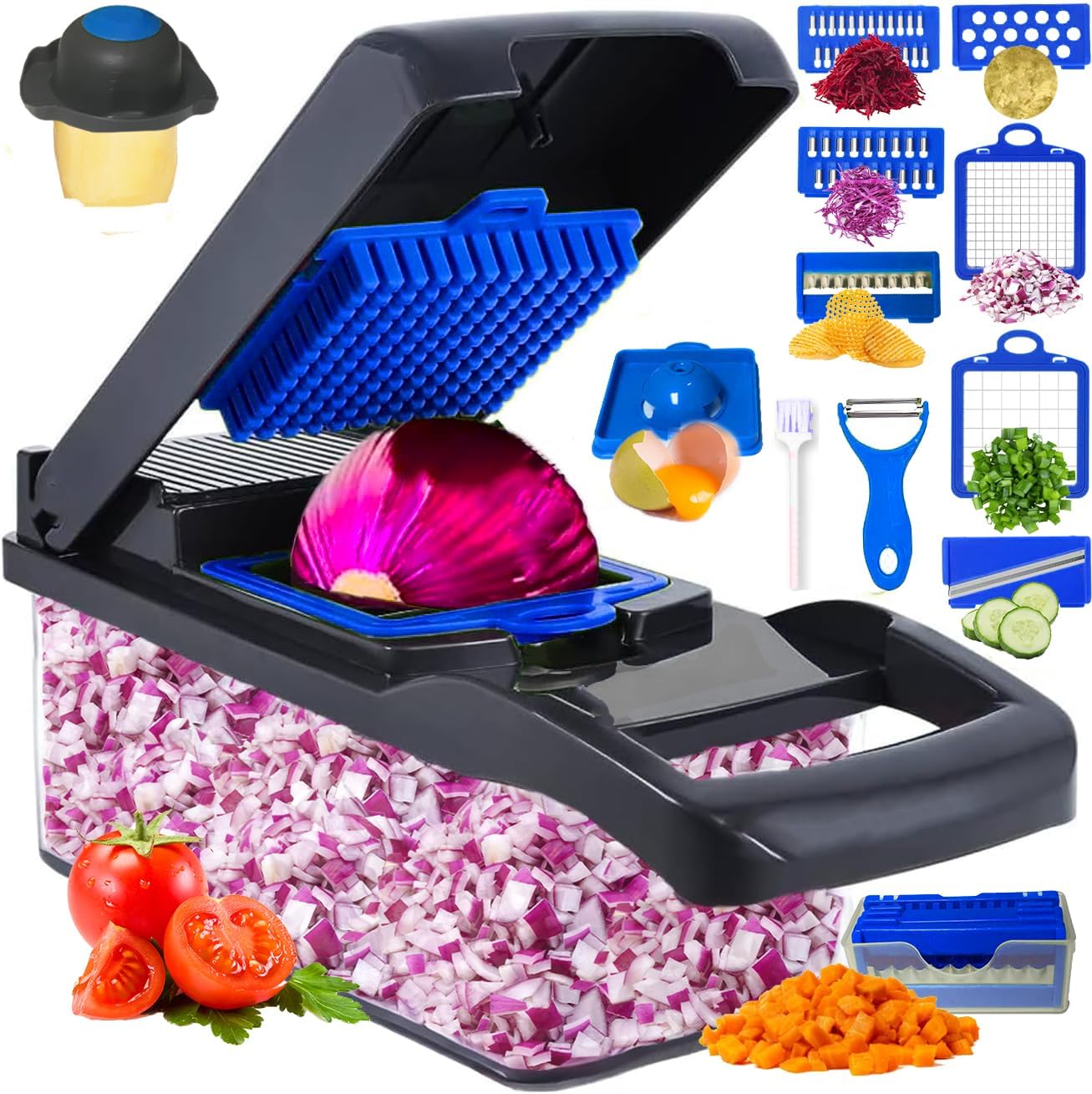 New✨14 in 1 Multi-function Vegetable Chopper Slicer