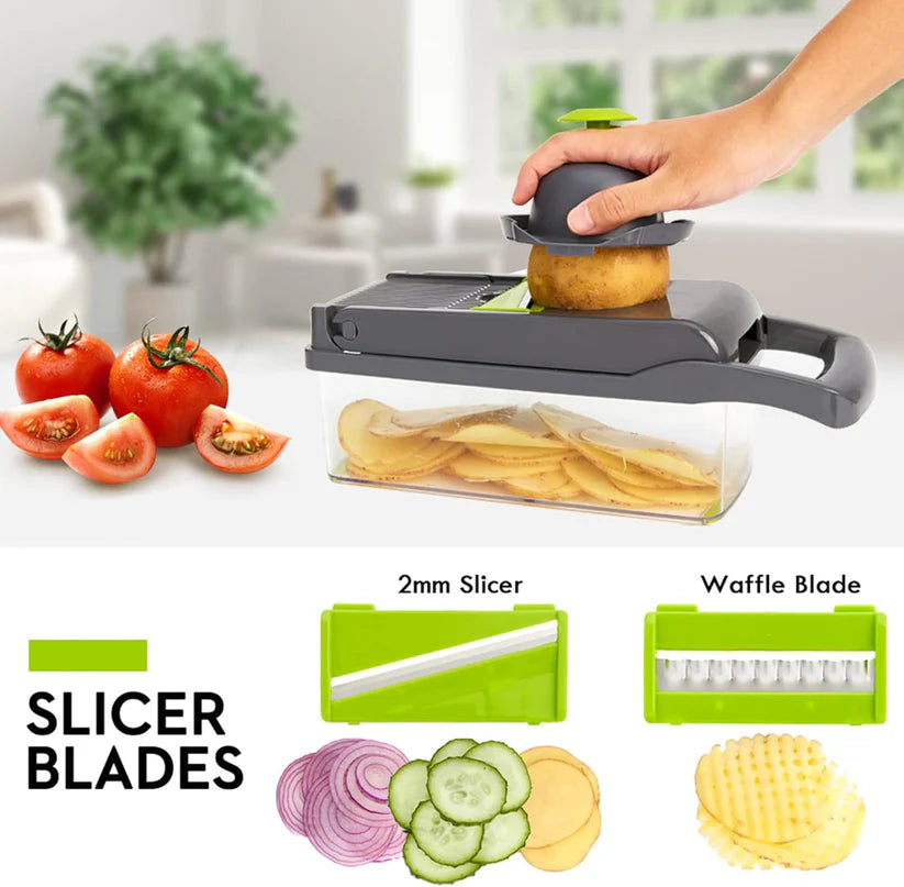 New✨14 in 1 Multi-function Vegetable Chopper Slicer