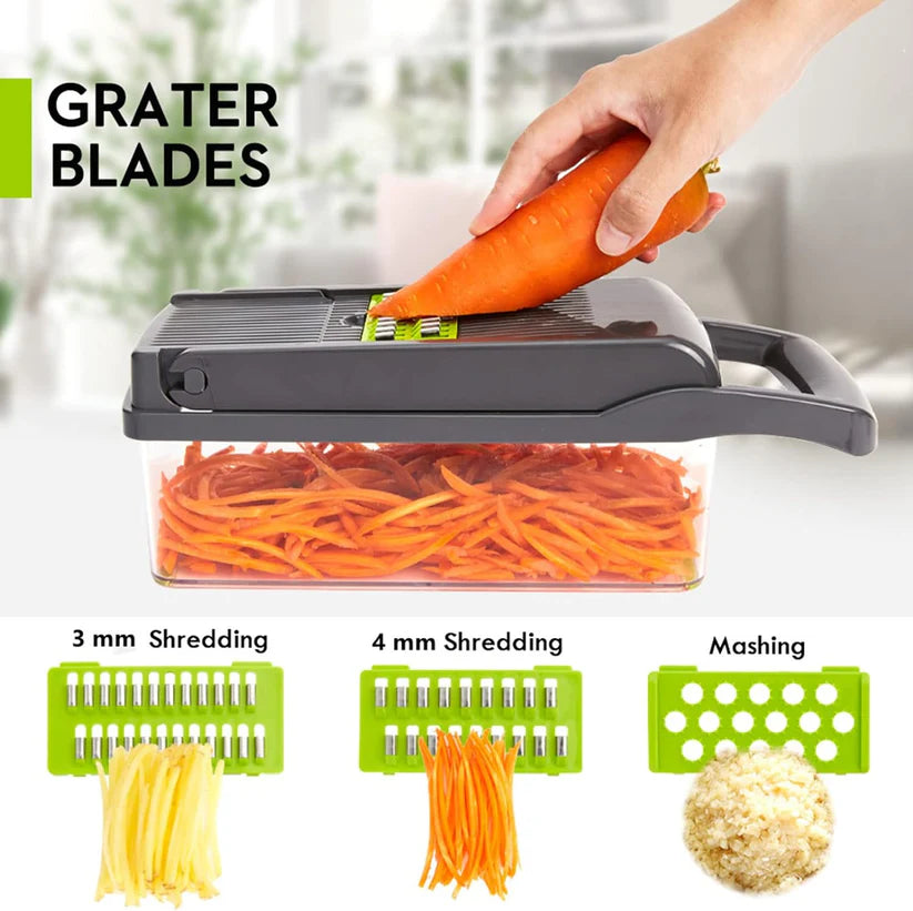 New✨14 in 1 Multi-function Vegetable Chopper Slicer