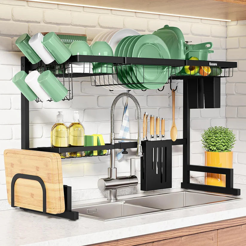 Over The Sink Dish Drying Rack,
