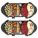 2 IN 1 ELECTRIC GRILL BBQ