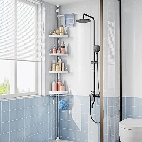 5 Tier Corner Bathroom Shelf