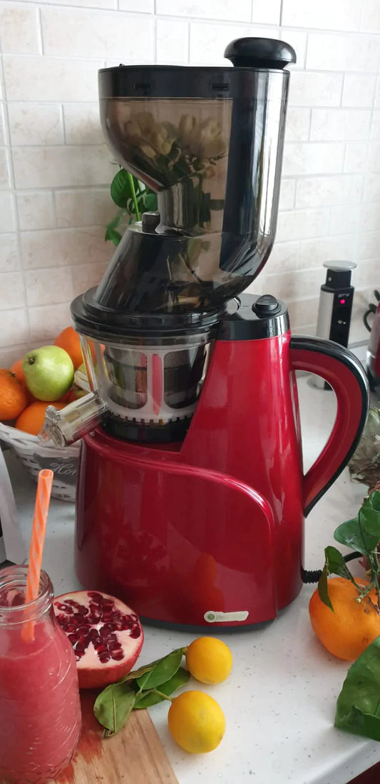 MASTICATING/COLD PRESS JUICER EXTRACTOR, QUIET MOTOR AND REVERSE FUNCTION